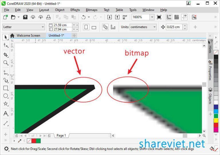 Sự khác biệt chính giữa đồ họa vector và ảnh bitmap Phạm vi ứng dụng ...
