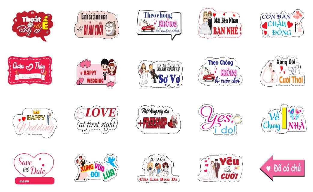 33249 hashtag cầm tay đám cưới file corel x7