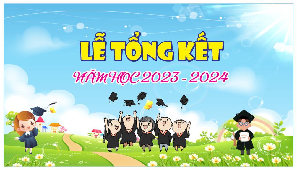 35248 background phông nền lễ tổng kết ra trường mầm non file corel x7