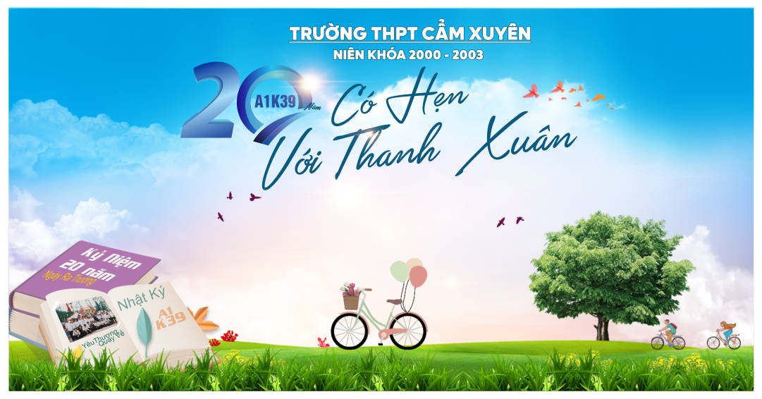 85243 background phông nền họp lớp kỷ niệm ngày ra trường file corel x7