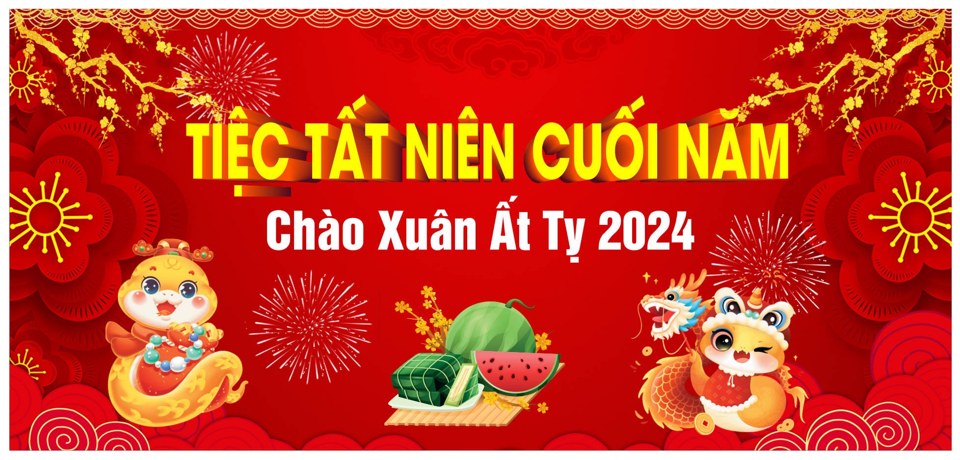 2311241 file thiết kế background phông nền maket tiệc tất niên cuối năm xuân Ất Tỵ 2025 corel x7