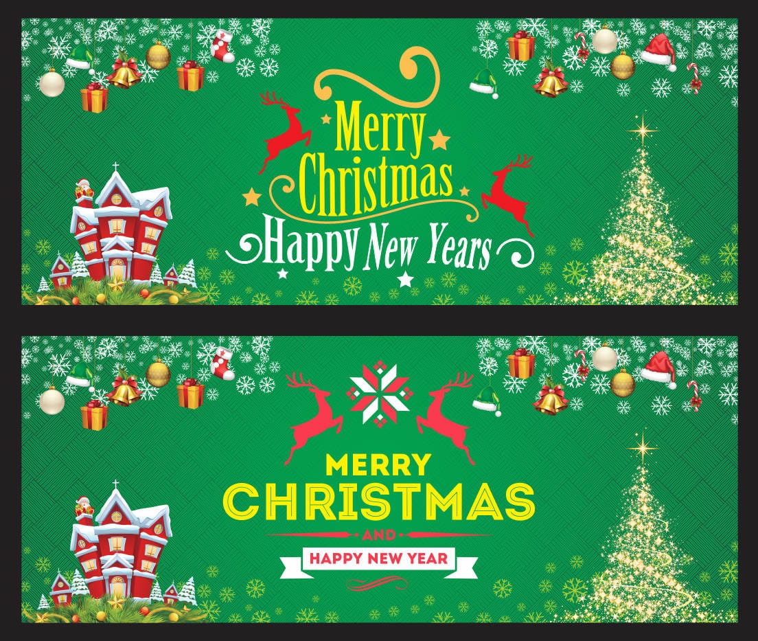 311242 background phông nền maket noel giáng sinh file corel x7