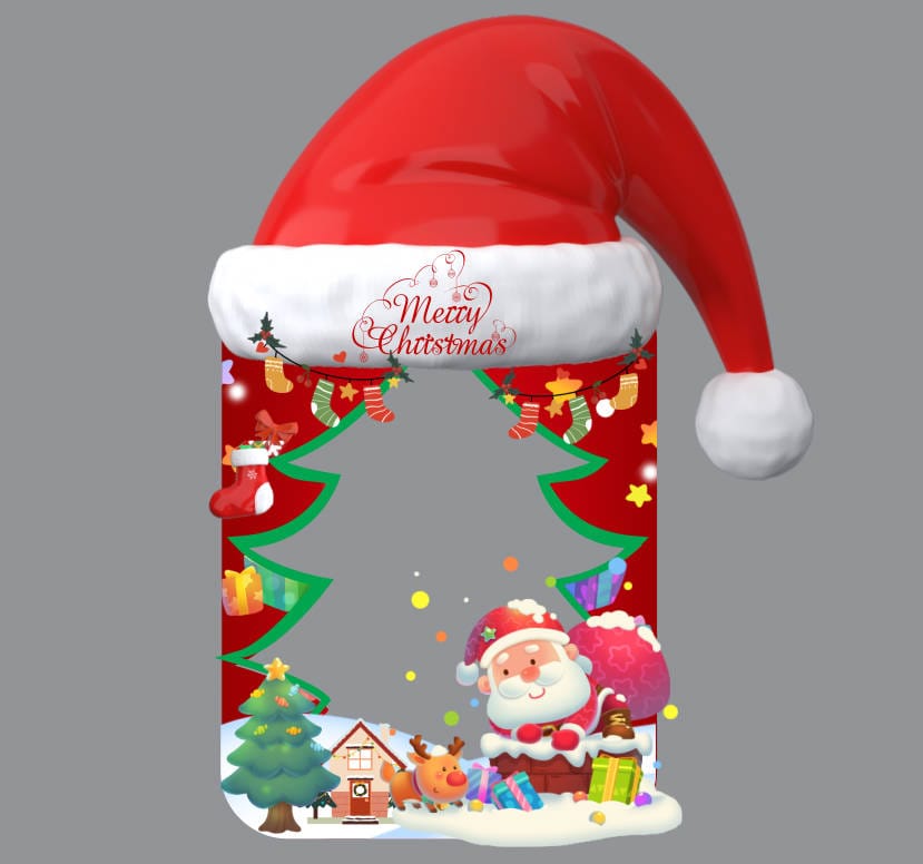 611243 file thiết kế khung chụp ảnh giáng sinh noel corel x7