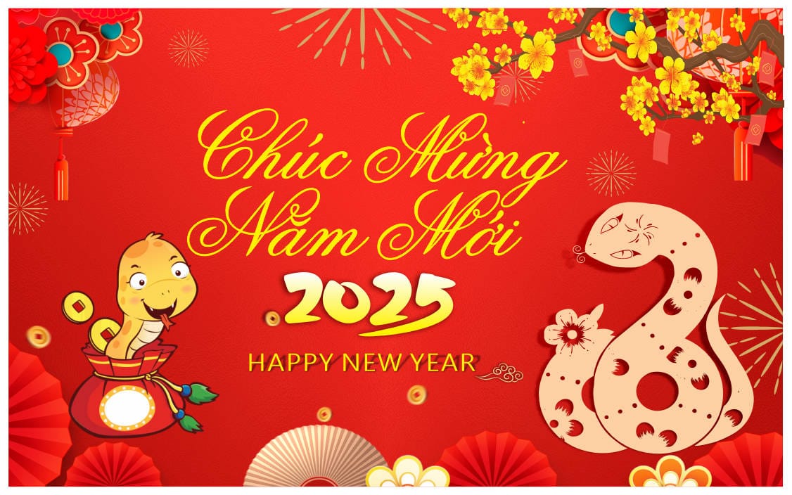 8112437 background phông nền maket chúc mừng năm mới tết Ất Tỵ 2025 file corel x7