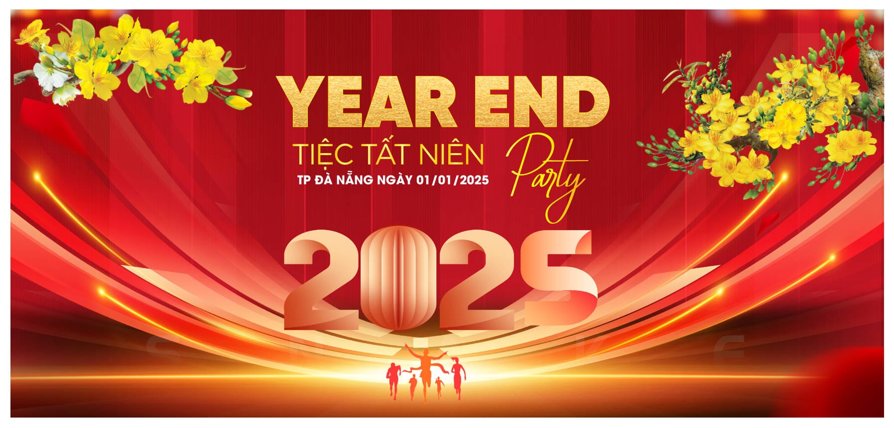 5112428 background phông nền sân khấu tất niên year end party 2025 file corel x7