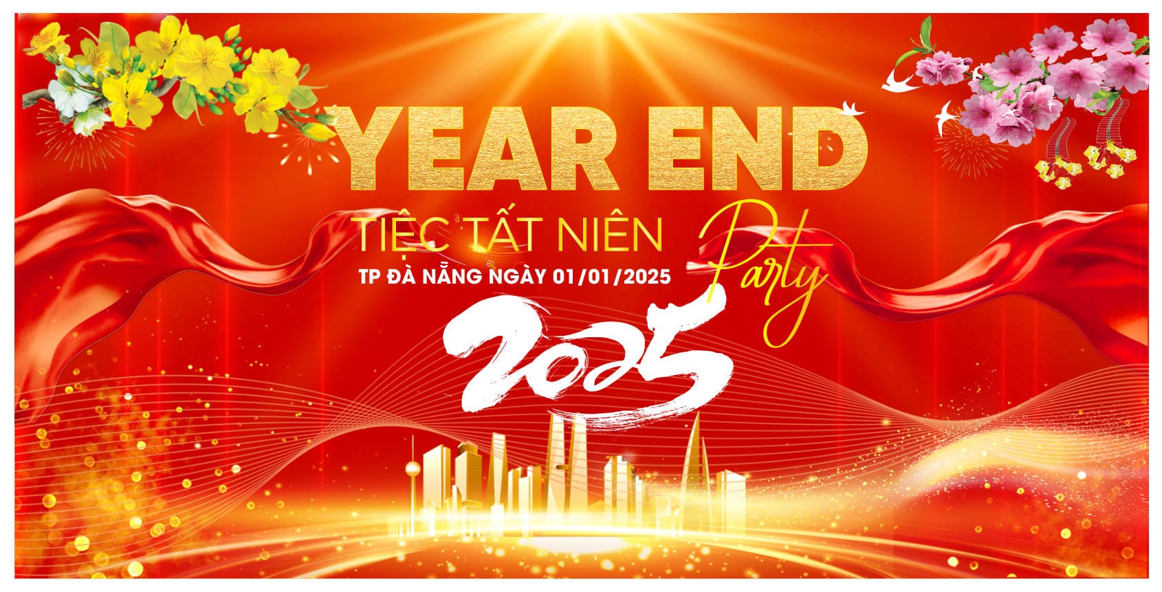 5112429 background phông nền sân khấu tất niên year end party 2025 file corel x7
