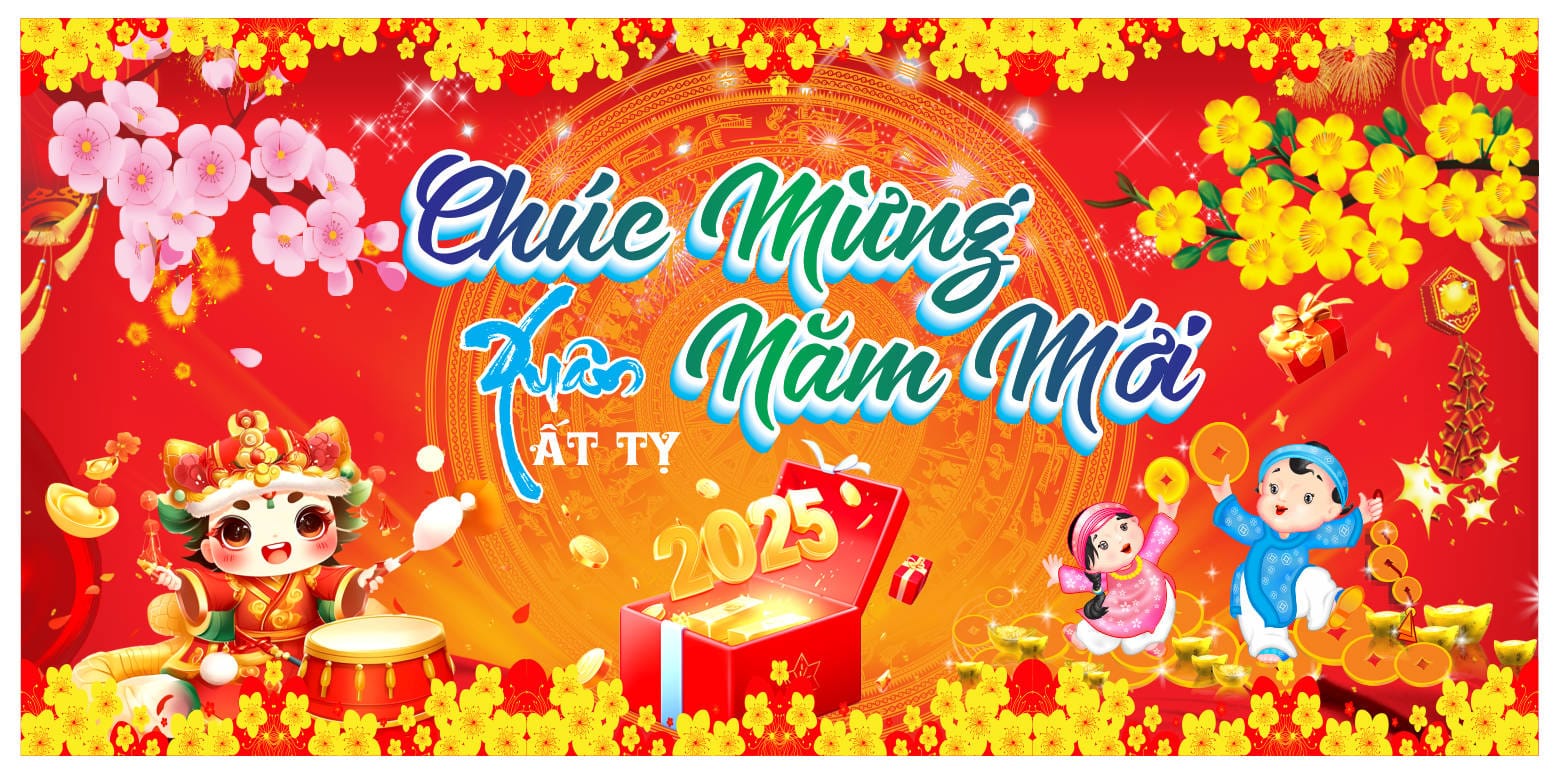 8112473 background phông nền maket chúc mừng năm mới tết Ất Tỵ 2025 file corel x7
