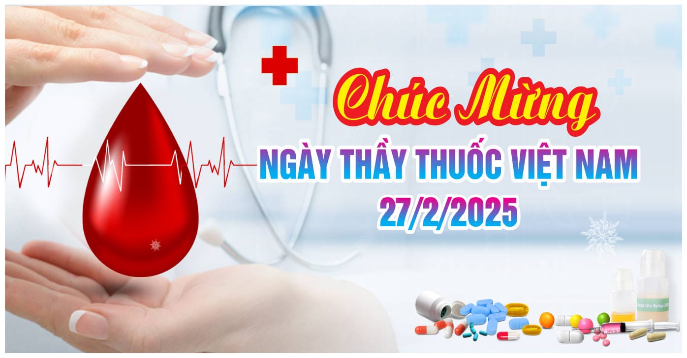 612521 background phông nền maket chúc mừng ngày thầy thuốc Việt Nam 27.2 file corel x7