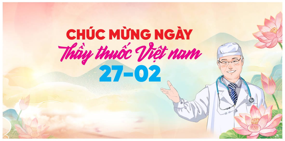 612522 background phông nền maket chúc mừng ngày thầy thuốc Việt Nam 27.2 file corel x7