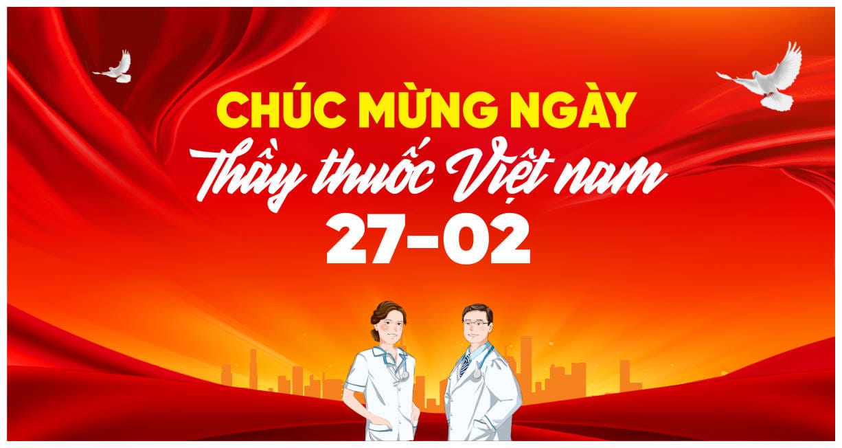 612526 background phông nền maket chúc mừng ngày thầy thuốc Việt Nam 27.2 file corel x7