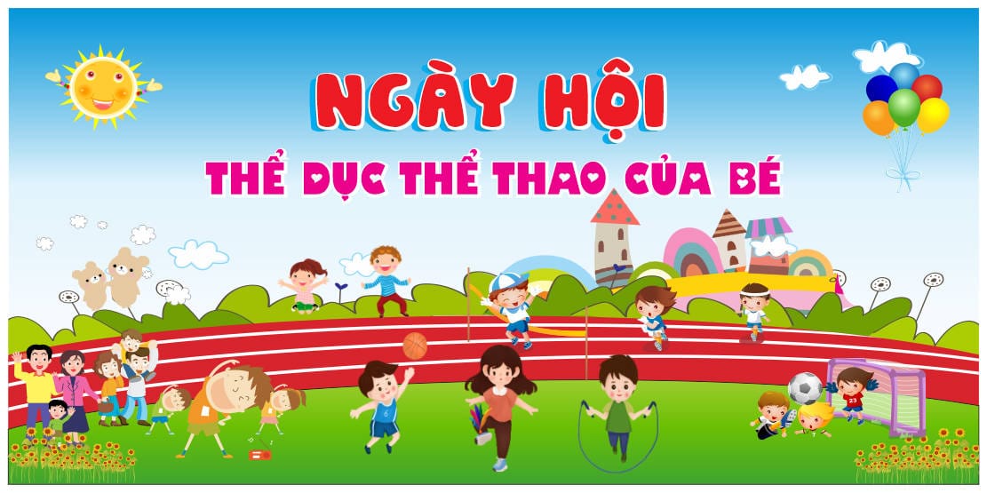 532529 background phông nền maket thể dục thể thao trẻ em file corel x7