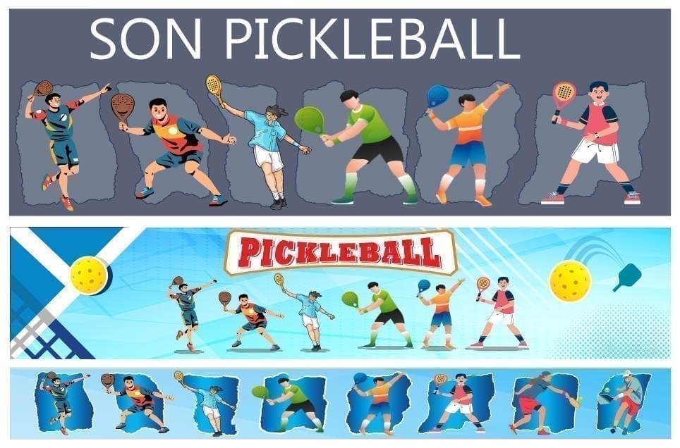 142538 background phông nền maket thể thao pickleball file corel x7