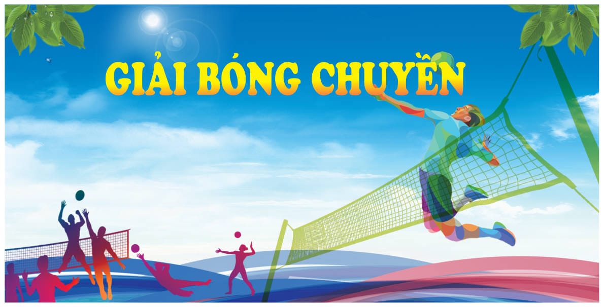 142542 background phông nền maket thể thao bóng chuyền file corel x7