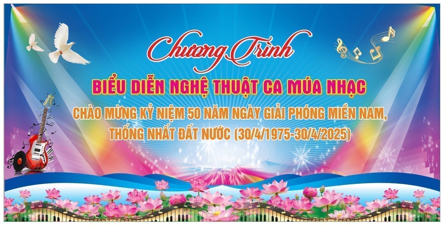34254 background phông nền maket giao lưu văn nghệ chào mừng ngày giải phóng miền nam 30.4 file corel x7