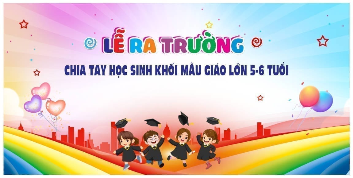 64251 background phông nền maket lễ tổng kết ra trường mầm non file corel x7
