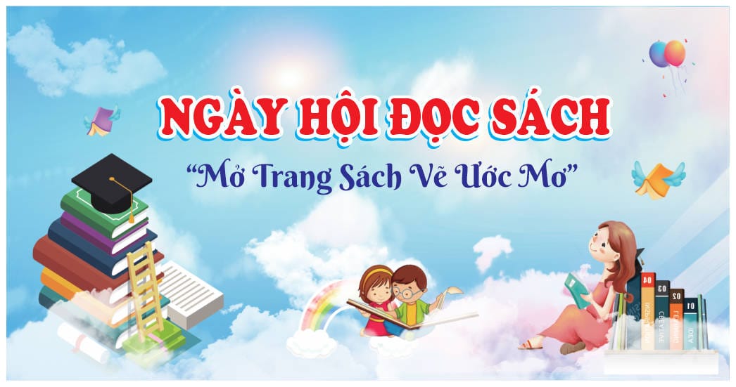 832531 background phông nền maket thư viện ngày hội đọc sách file corel x7