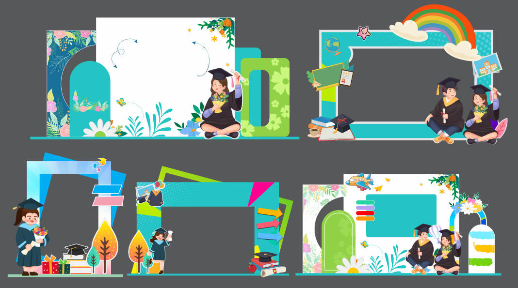 642528 file thiết kế trang trí lễ tổng kết tốt nghiệp ra trường corel x7