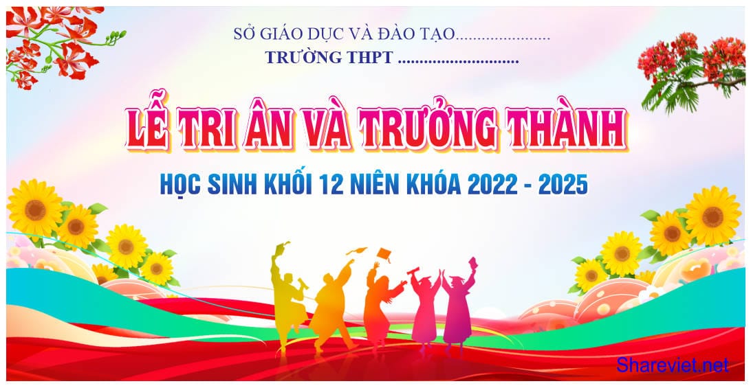 642540 background phông nền maket lễ tổng kết tốt nghiệp ra trường file corel x7