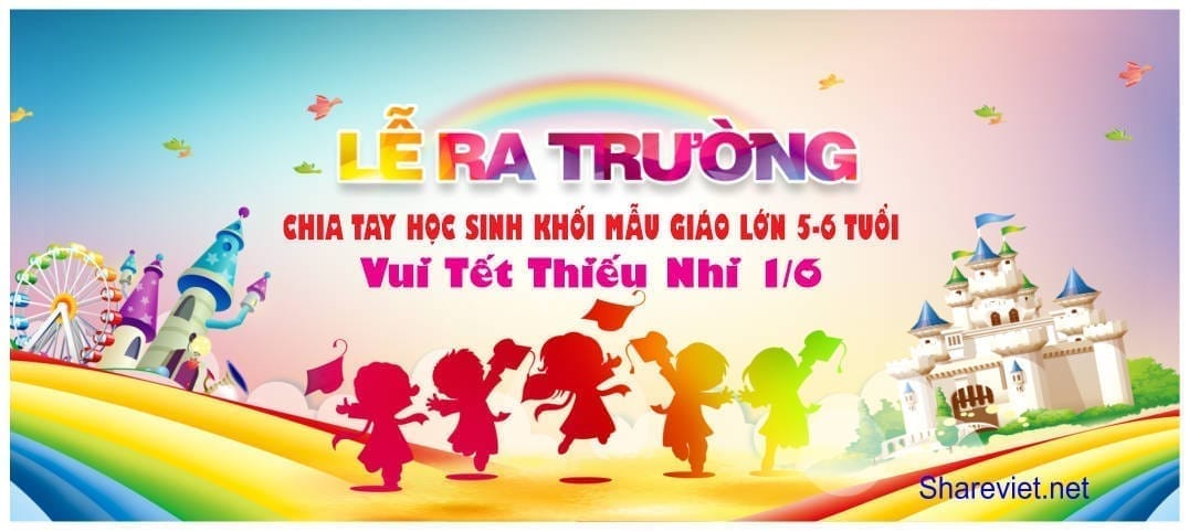 642569 background phông nền maket lễ tổng kết ra trường mầm non file corel x7