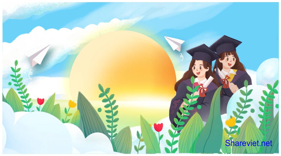 642594 background phông nền maket lễ tổng kết tốt nghiệp ra trường file corel x7