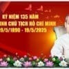84253 background phông nền maket kỷ niệm ngày sinh chủ tịch Hồ Chí Minh corel x7
