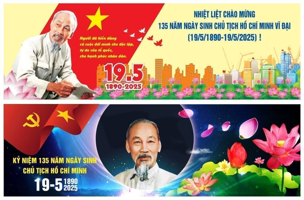 84259 background phông nền maket kỷ niệm ngày sinh chủ tịch Hồ Chí Minh corel x7