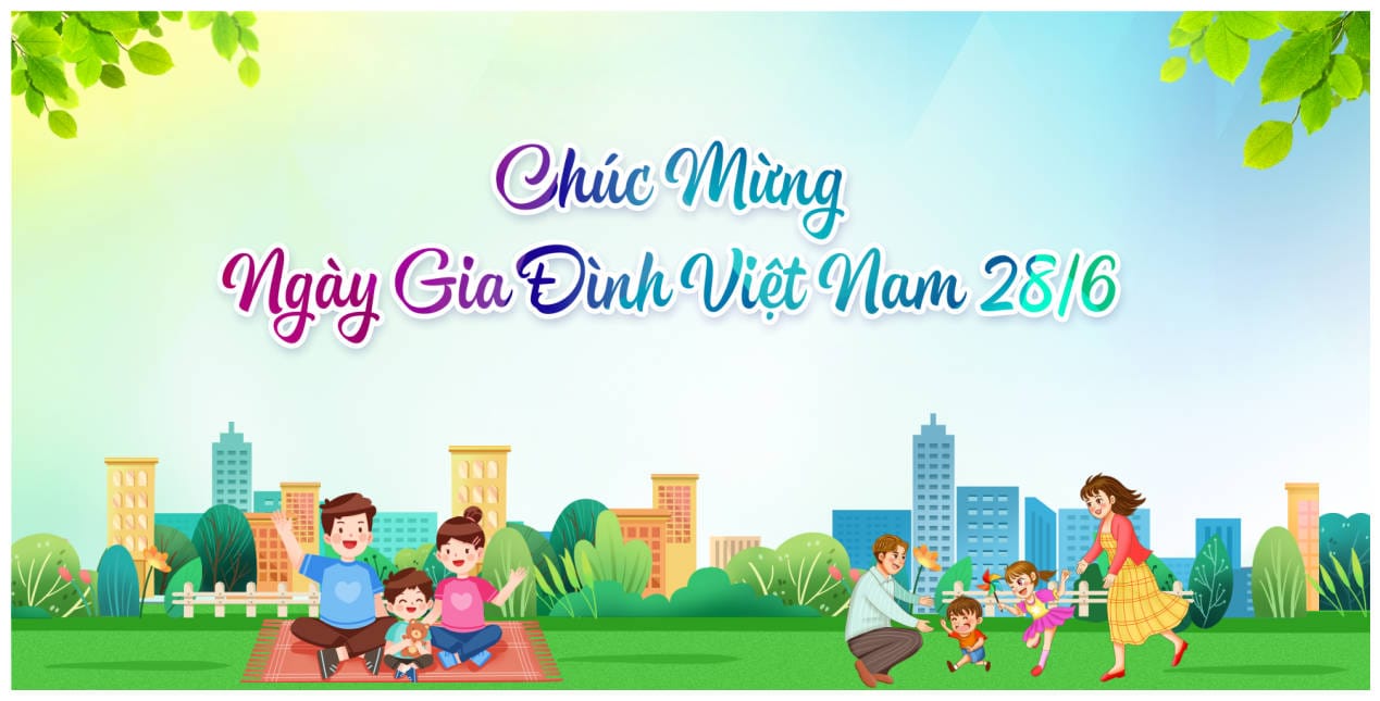36255 background phông nền maket ngày gia đình Việt Nam 28.6 file corel x7