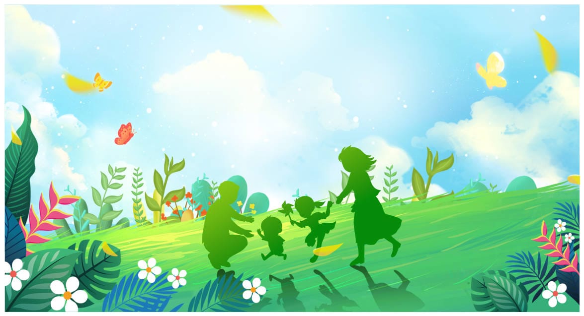 36257 background phông nền maket ngày gia đình Việt Nam 28.6 file corel x7
