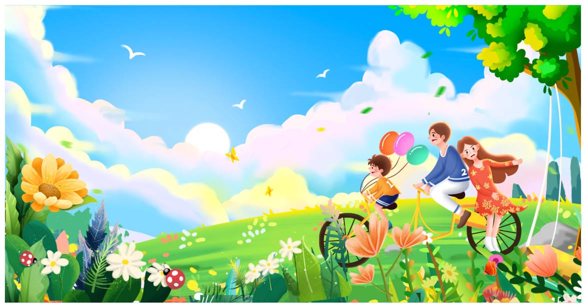 36259 background phông nền maket ngày gia đình Việt Nam 28.6 file corel x7