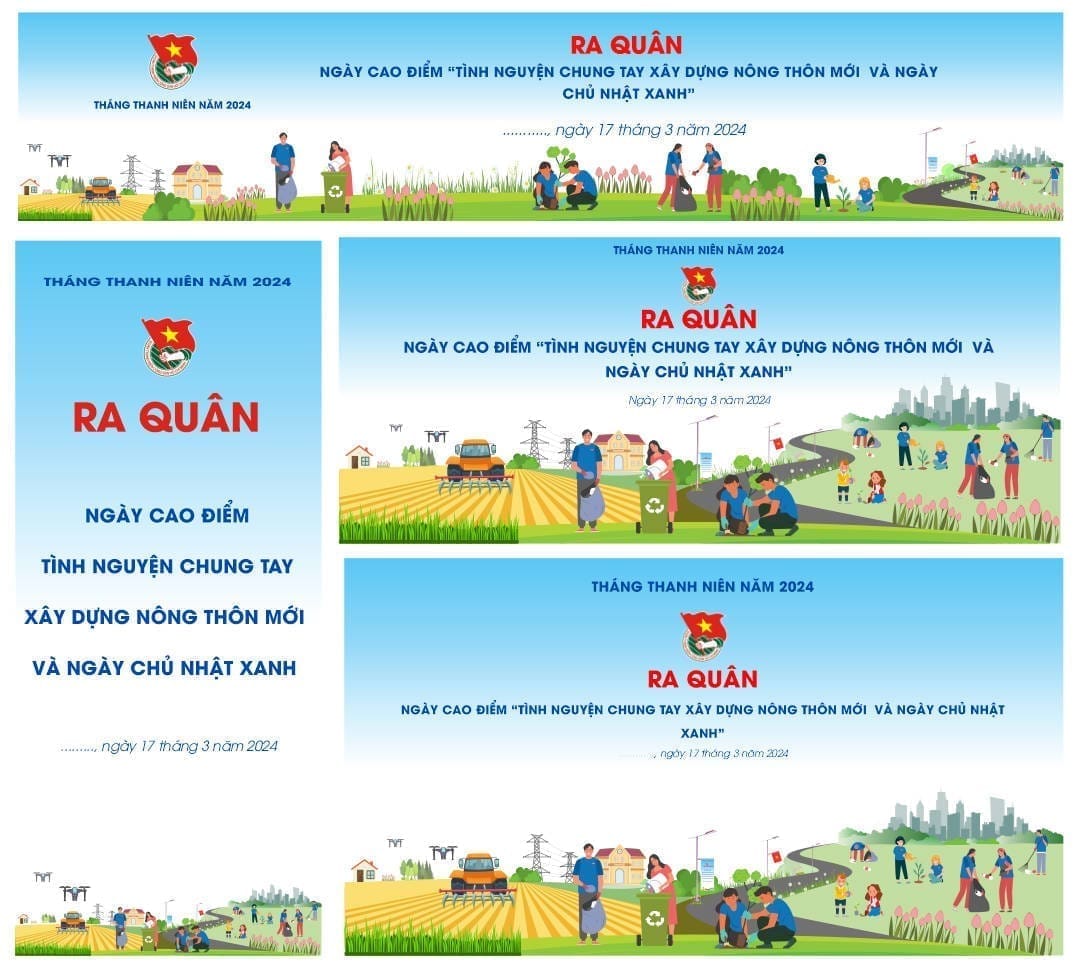 86256 background phông nền maket chiến dịch thanh niên tình nguyện hè file corel x7