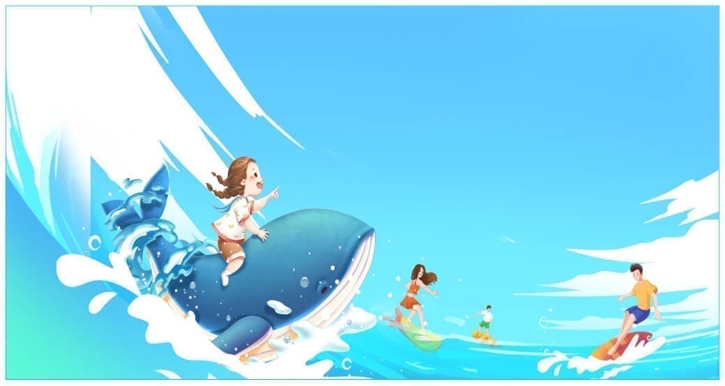 106251 background phông nền biển mùa hè trang trí bể bơi công viên nước file corel x7