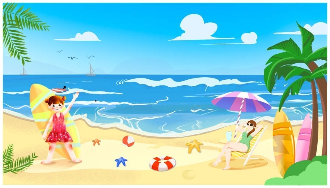 1062516 background phông nền biển mùa hè trang trí bể bơi công viên nước file corel x7