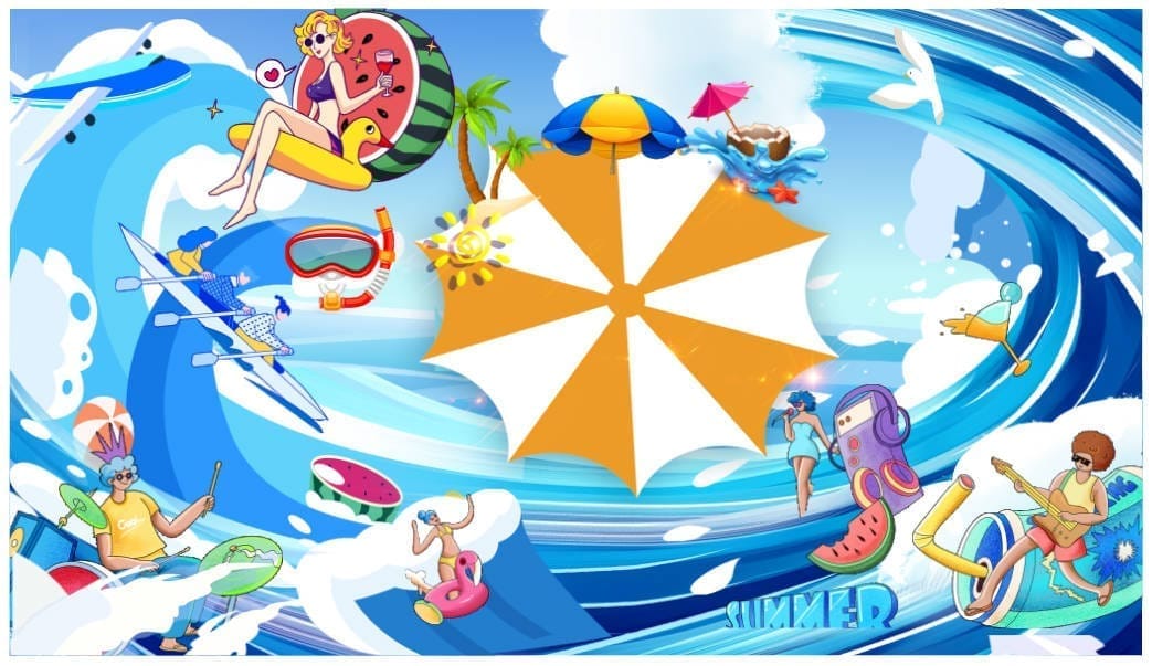 1062523 background phông nền biển mùa hè trang trí bể bơi công viên nước file corel x7