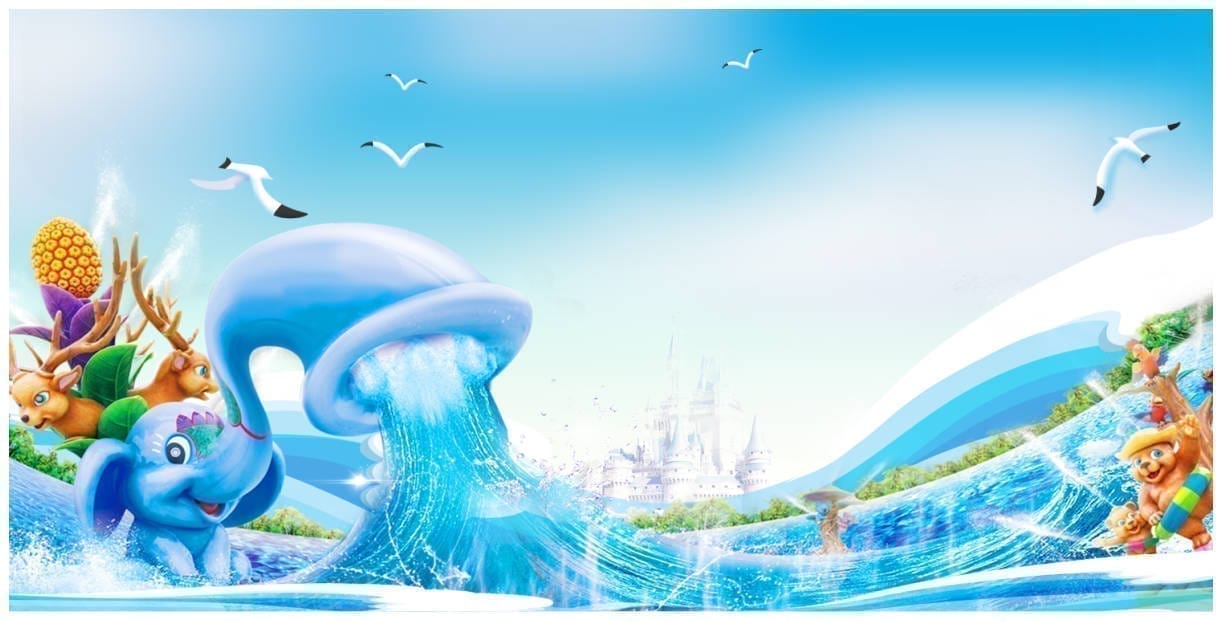 1062529 background phông nền biển mùa hè trang trí bể bơi công viên nước file corel x7