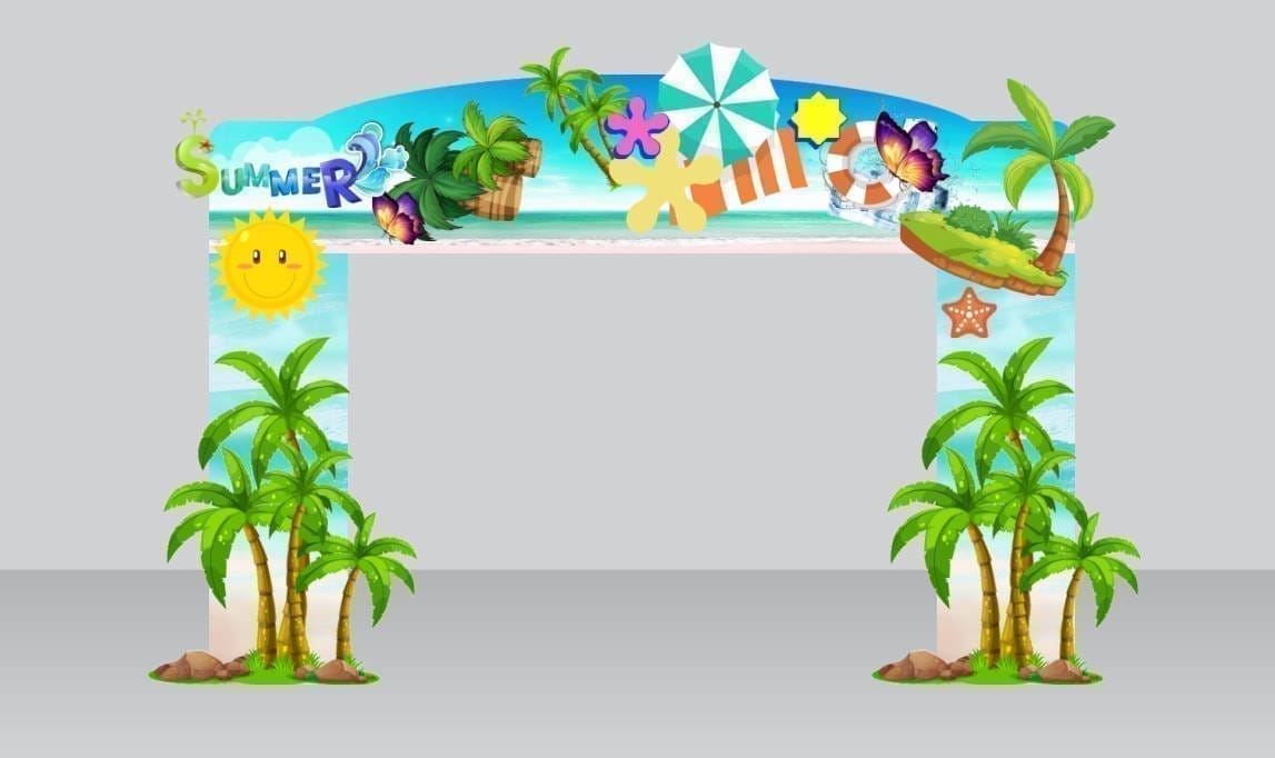 1062539 background phông nền biển mùa hè trang trí bể bơi công viên nước file corel x7