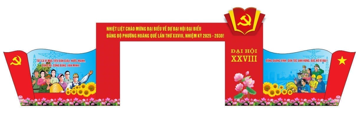 172521 file thiết kế trang trí tuyên truyền đại hội Đảng file corel x7