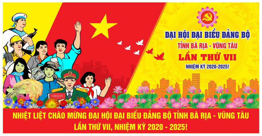 172524 file thiết kế trang trí tuyên truyền đại hội Đảng file corel x7