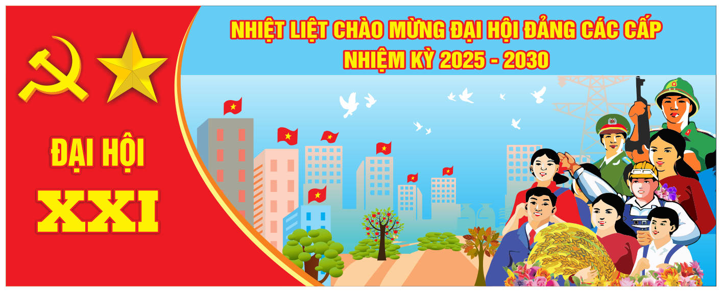 172555 file thiết kế trang trí tuyên truyền đại hội Đảng file corel x7