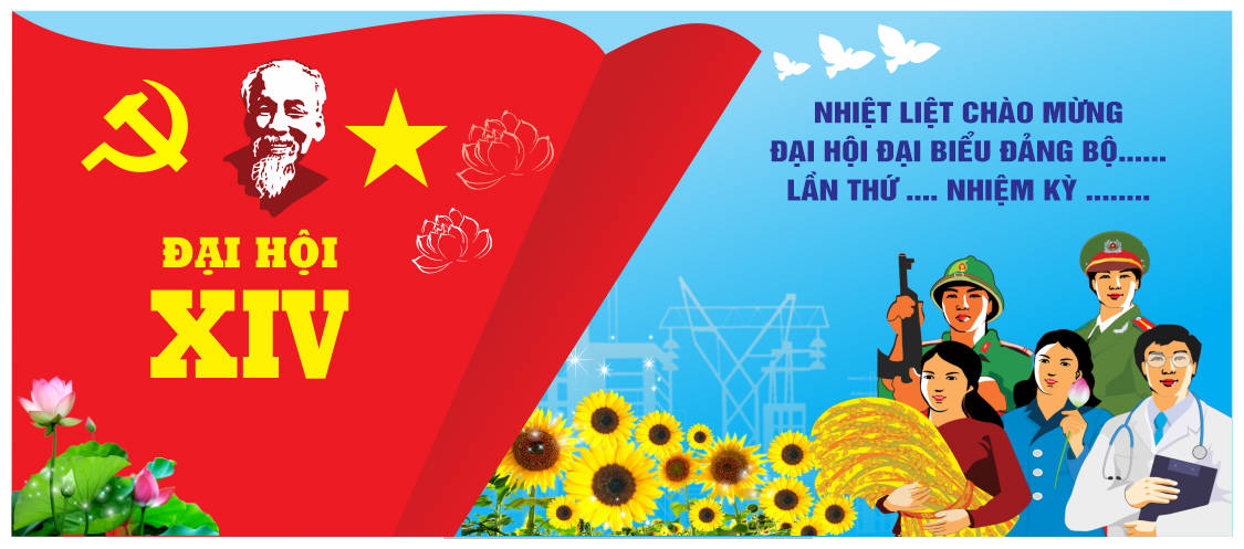 172558 file thiết kế trang trí tuyên truyền đại hội Đảng file corel x7