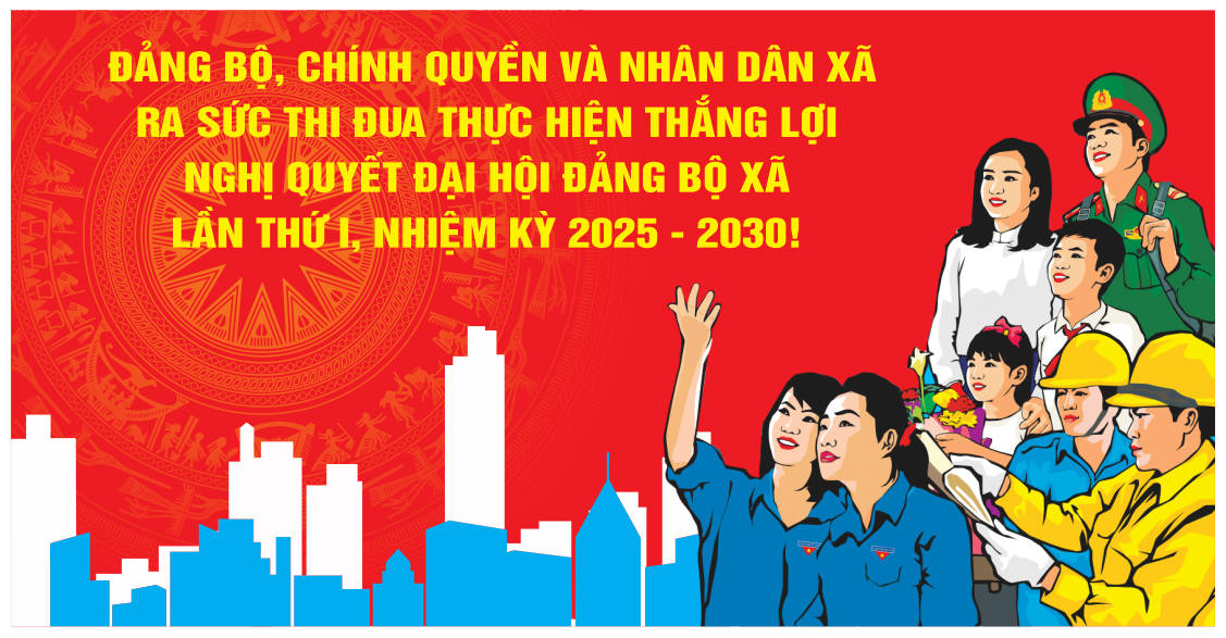 172566 file thiết kế trang trí tuyên truyền đại hội Đảng file corel x7