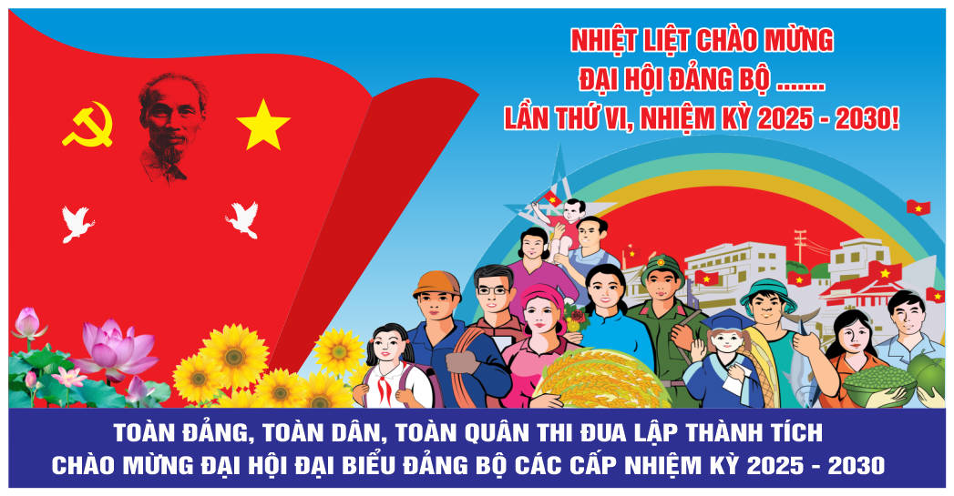 172567 file thiết kế trang trí tuyên truyền đại hội Đảng file corel x7