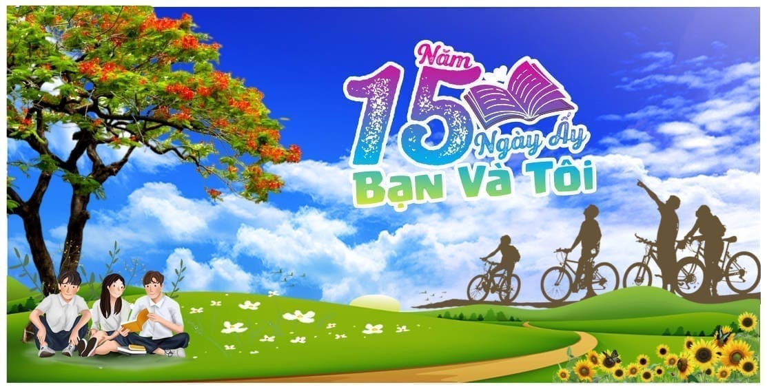 762511 background phông nền maket họp lớp kỷ niệm ngày ra trường file corel x7