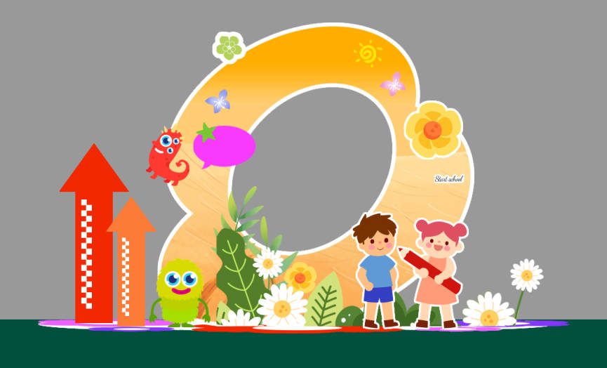 572525 file thiết kế background phông nền maket khai giảng chào mừng năm học mới corel x7