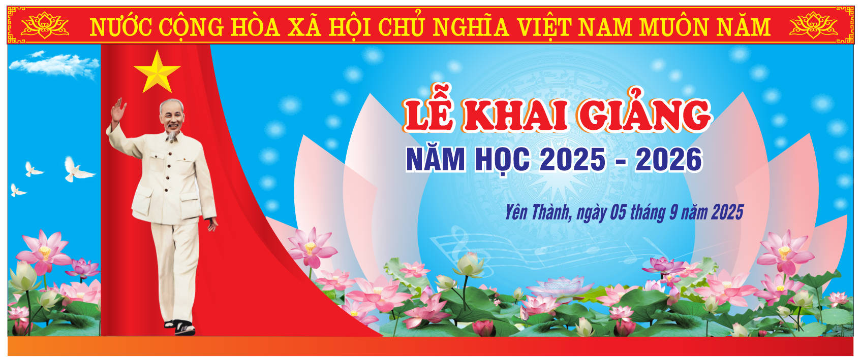 572536 file thiết kế background phông nền maket khai giảng chào mừng năm học mới corel x7