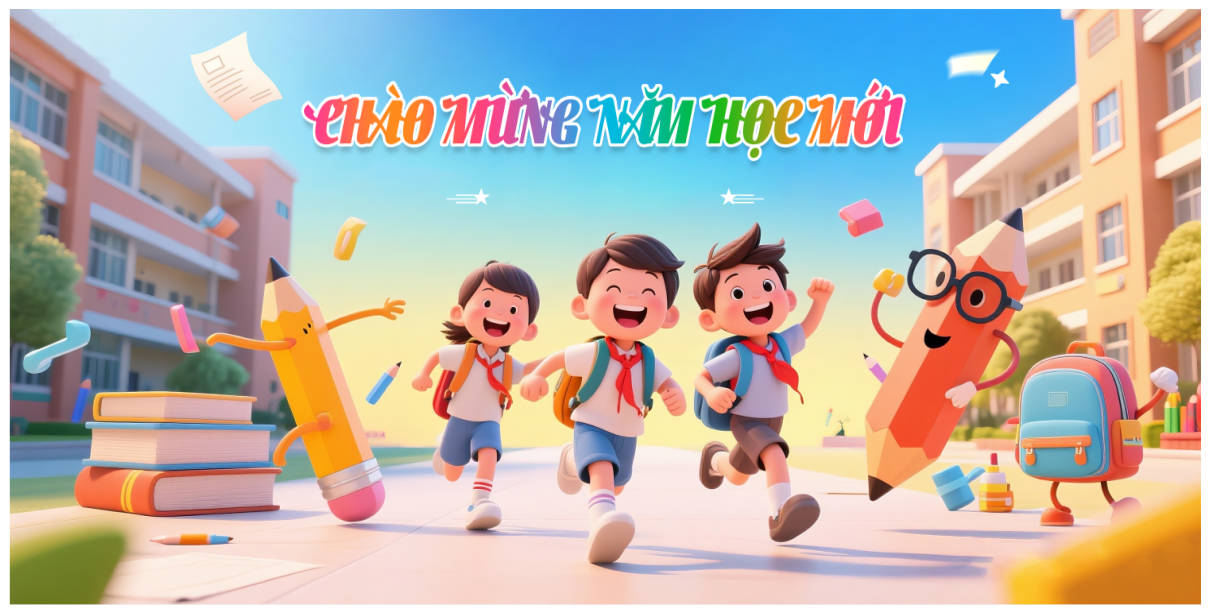 57256 file thiết kế background phông nền maket khai giảng chào mừng năm học mới corel x7