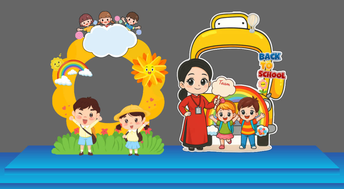 67254 file thiết kế trang trí lễ  khai giảng chào mừng năm học mới corel x7