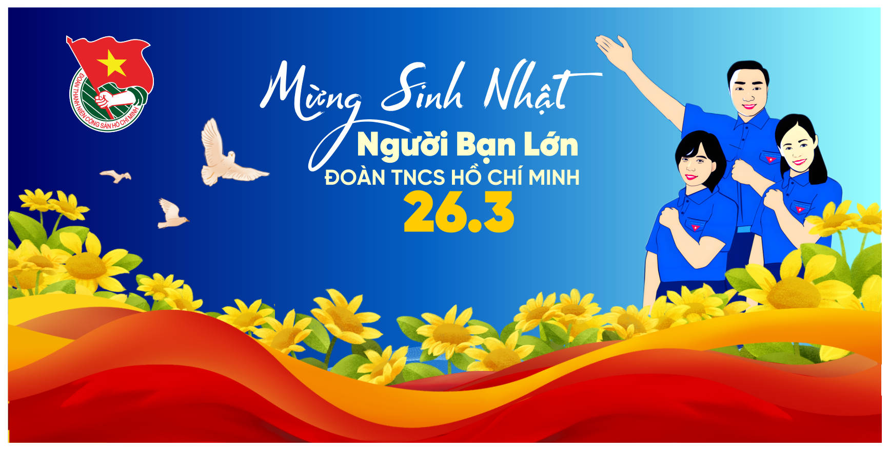 292511 file thiết kế background phông nền maket đoàn thanh niên corel x7
