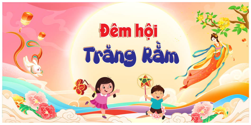 39253 file thiết kế trang trí background phông nền maket tết trung thu file corel x7