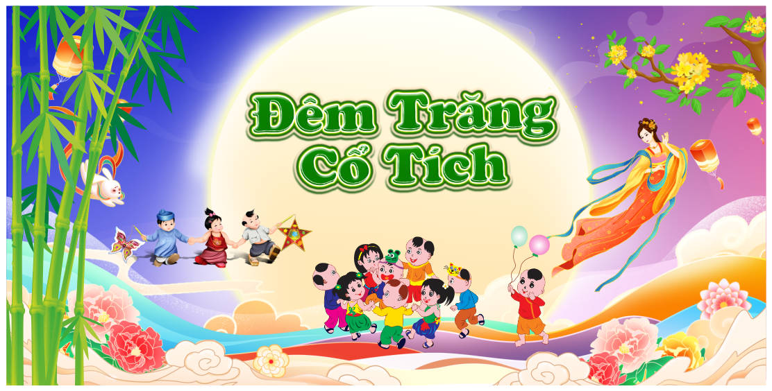 39254 file thiết kế trang trí background phông nền maket tết trung thu file corel x7