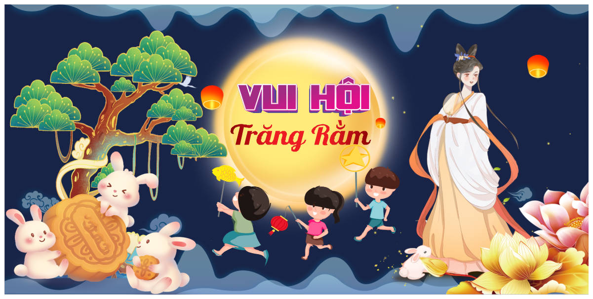 392514 file thiết kế trang trí background phông nền maket tết trung thu file corel x7